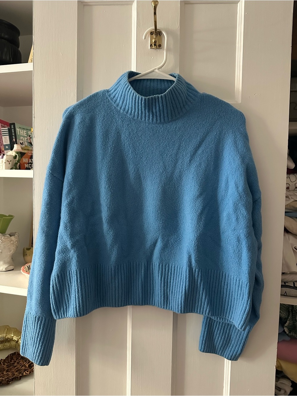 & other stories mock neck sweater